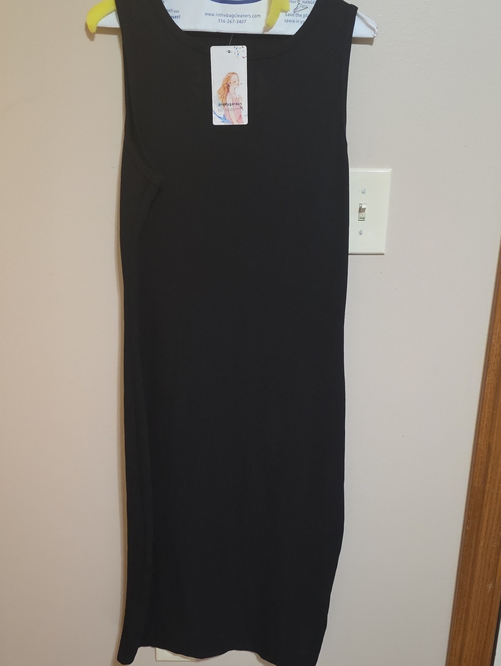 Elegant Black Maxi Dress - Sleeveless Classic